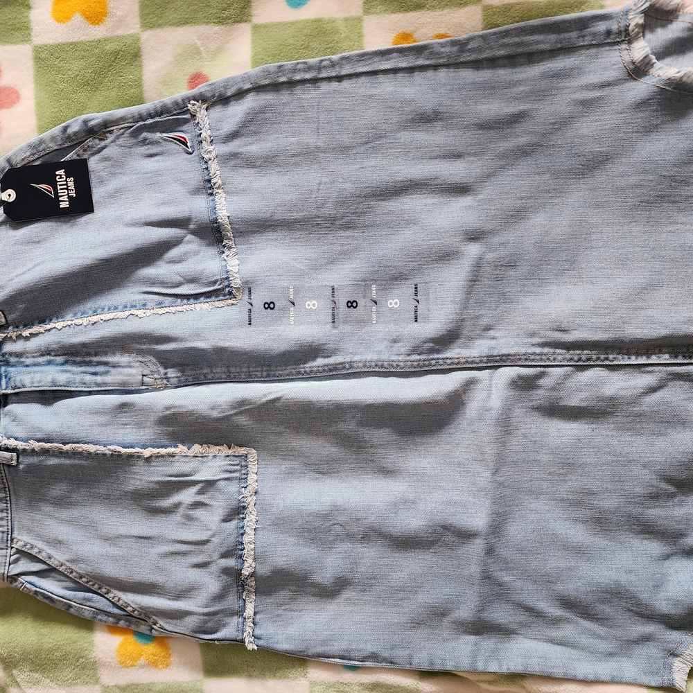 Nautuca Light Blue Denim Skirt